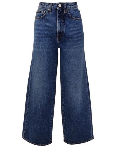 Totême Jeans larges - Bleu