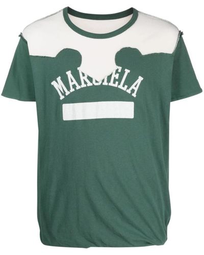 Maison Margiela Grüne t-shirts und polos von