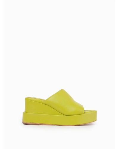 Paloma Barceló Wedges - Yellow