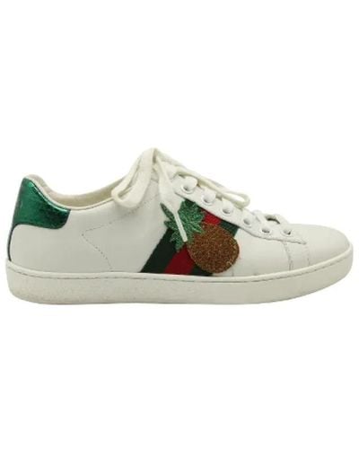 Gucci Pre-owned > pre-owned shoes > pre-owned sneakers - Vert
