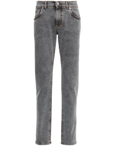 Etro Slim-Fit Jeans - Grey