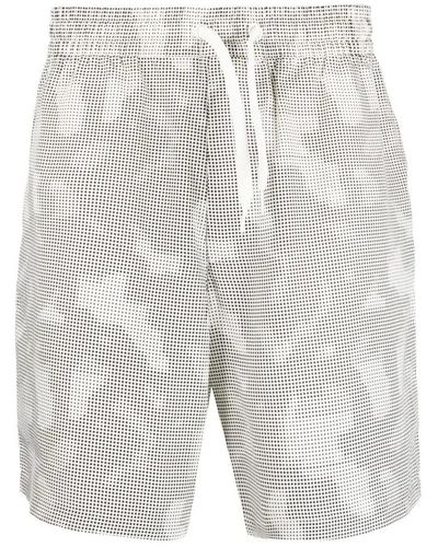Emporio Armani Casual Shorts - Grey
