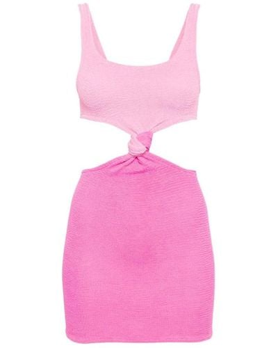 Mc2 Saint Barth Short Dresses - Pink