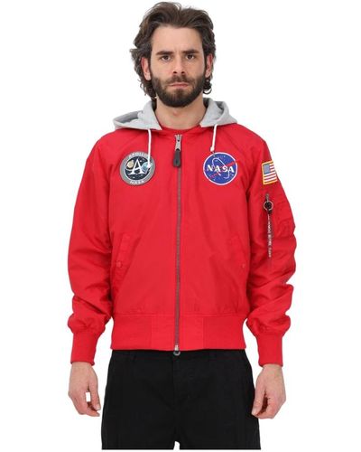 Alpha Industries Light jackets - Rosso