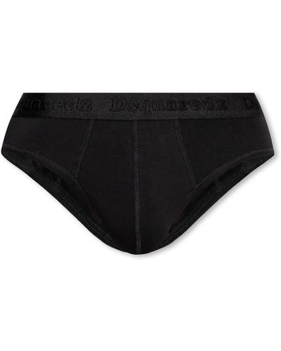 DSquared² Unterhosen mit Logo - Schwarz