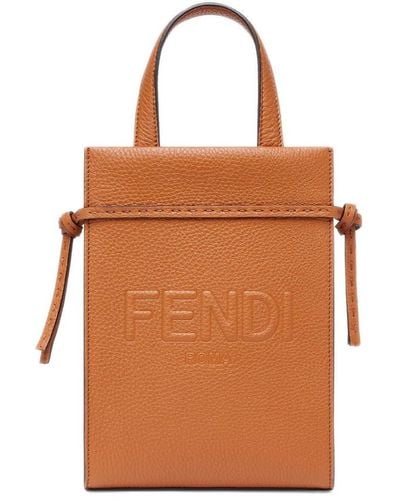 Fendi Cross Body Bags - Brown