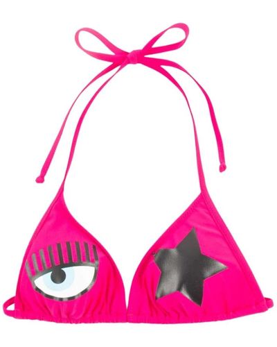 Chiara Ferragni Bikinis - Pink