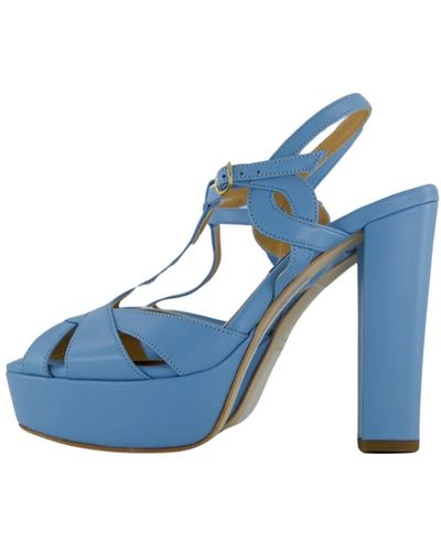 Apair Shoes > sandals > high heel sandals - Bleu