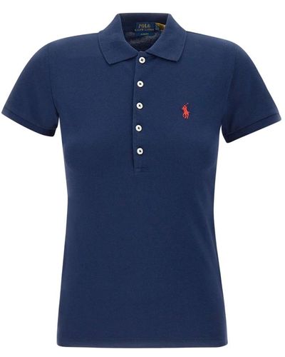 Ralph Lauren Navy polo shirt mit iconic logo - Blau