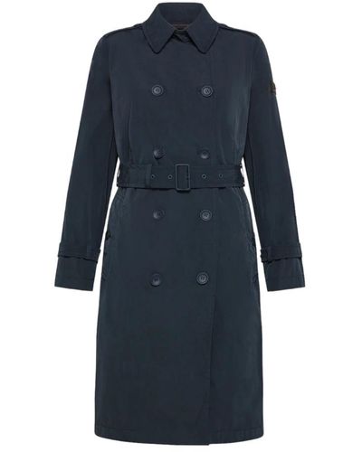 Peuterey Coats > trench coats - Bleu