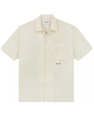 OLAF HUSSEIN Shirts > short sleeve shirts - Blanc