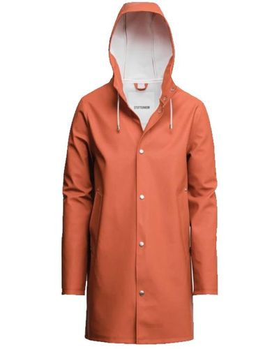 Stutterheim Raincoat - Orange