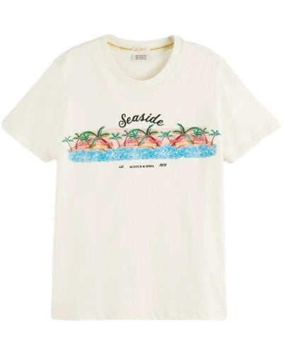 Scotch & Soda T-shirts - Blanc