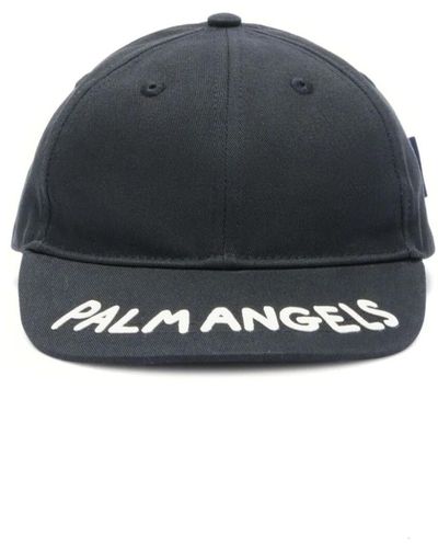 Palm Angels Cappellino da baseball nero con logo