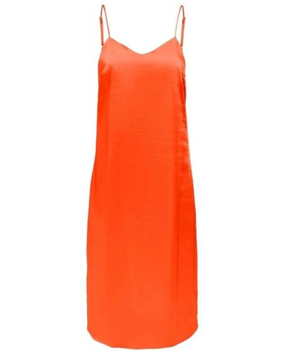 ONLY Midi Dresses - Orange