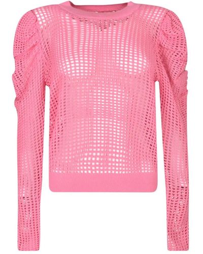 Ulla Johnson Round-Neck Knitwear - Pink