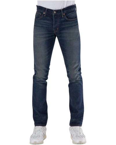 Tom Ford Authentische selvedge denim jeans - Blau