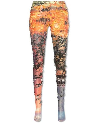 DIESEL Underwear > tights - Orange