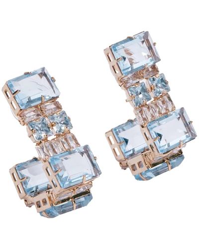 Ermanno Scervino Accessories > jewellery > earrings - Bleu
