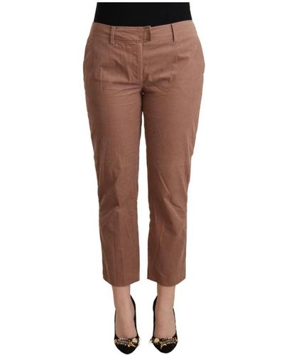 CoSTUME NATIONAL Pantalones cortos de algodón - Marrón