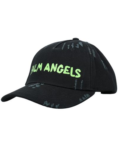 Palm Angels Cappello stagionale con logo - Verde