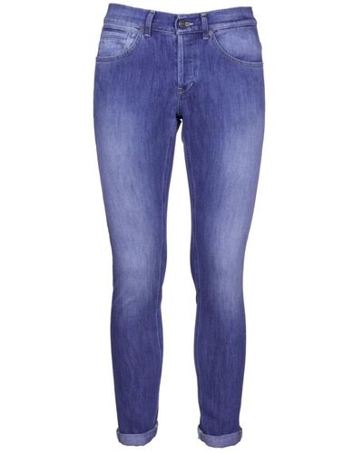 Dondup Jeans > slim-fit jeans - Bleu