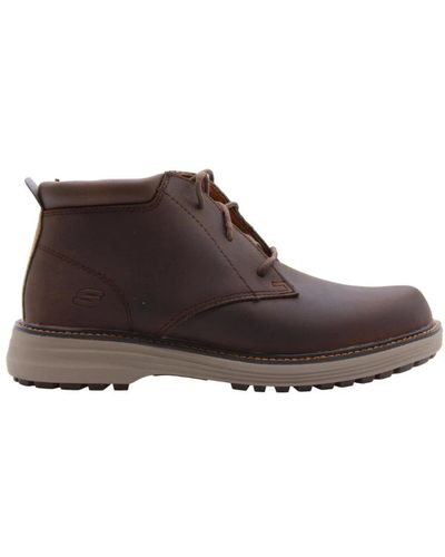 Skechers Lace-up boots - Marrone