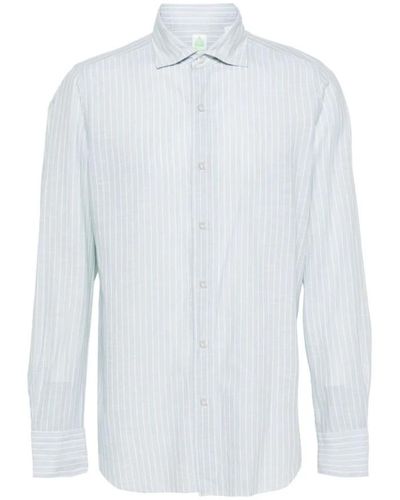 Finamore 1925 Shirts > casual shirts - Blanc