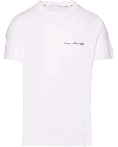 Calvin Klein Institutional tee shirt - Weiß