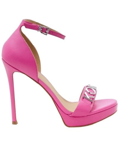 Michael Kors High Heel Sandals - Pink