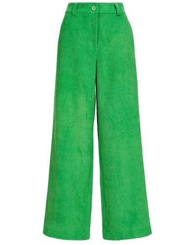 Essentiel Antwerp Straight pantaloni - Verde