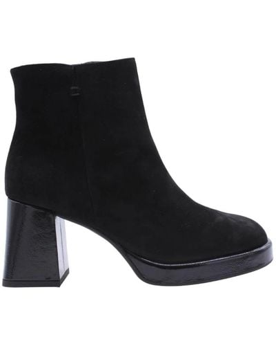 Paul Green Heeled Boots - Black