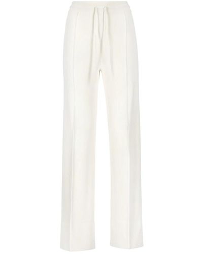 Ermanno Scervino Trousers > straight trousers - Blanc