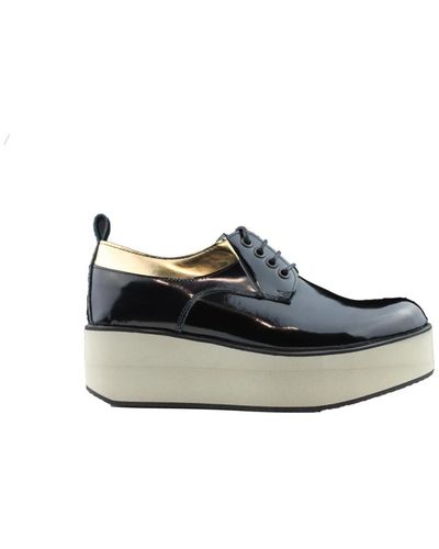 Alexander Smith Shoes > flats > laced shoes - Bleu