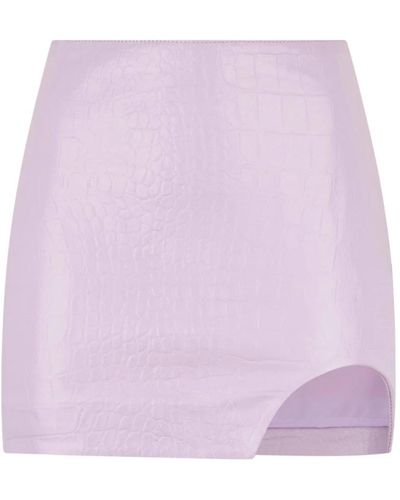 Patrizia Pepe Short Skirts - Purple