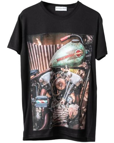 Bastille Ribelle live fast die young t-shirt - Nero
