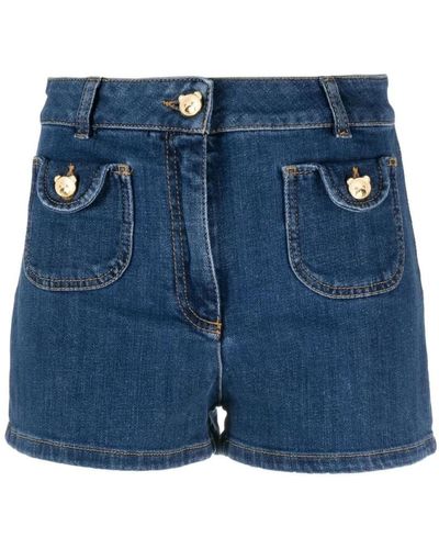 Moschino Shorts > denim shorts - Bleu