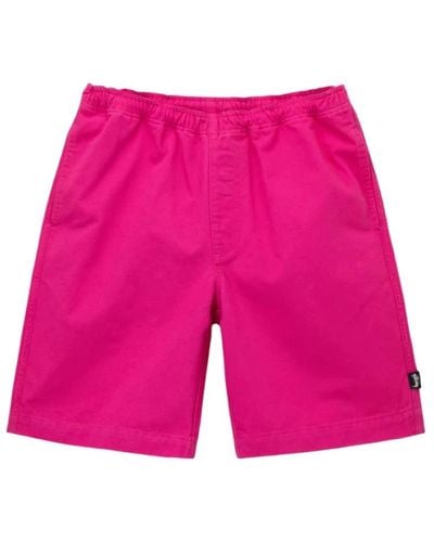 Stussy Casual Shorts - Pink