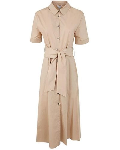 Woolrich Shirt Dresses - Natural