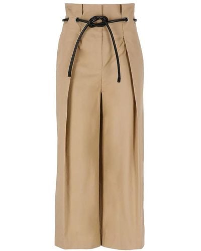 3.1 Phillip Lim Wide Trousers - Natural