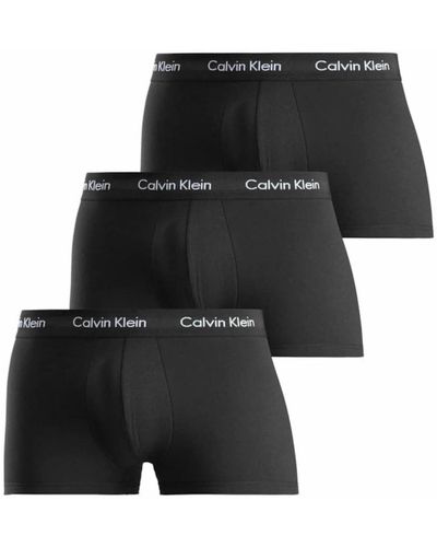 Calvin Klein Low rise boxershorts pack - Schwarz
