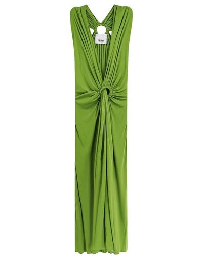 Erika Cavallini Semi Couture Midi Dresses - Green