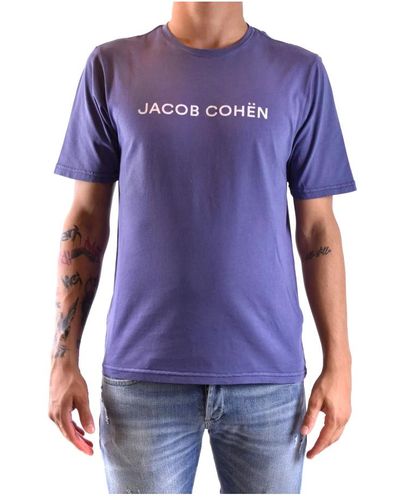 Jacob Cohen T-Shirts - Blau