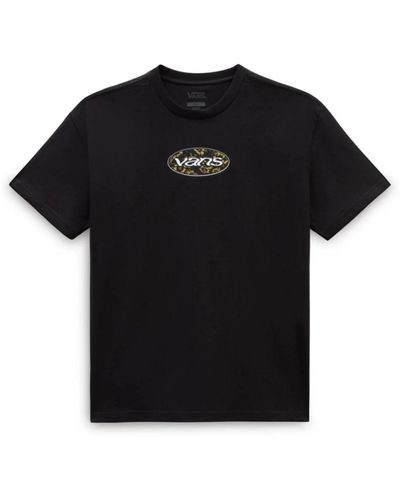 Vans Oval bloom t-shirt - Negro
