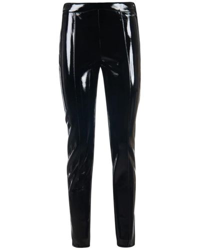 Armani Exchange Trousers > slim-fit trousers - Noir