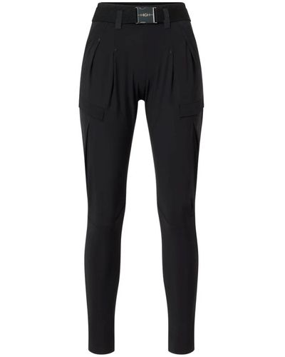 High Pantalón técnico estilo jodhpur moderno - Negro