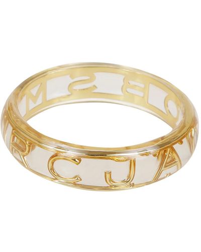 Marc Jacobs Monogramm armband - Mettallic