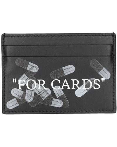 Off-White c/o Virgil Abloh Accessories > wallets & cardholders - Métallisé