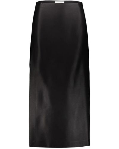 The Row Midi Skirts - Black