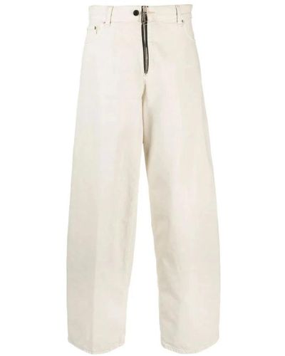 Haikure Loose-Fit Jeans - White